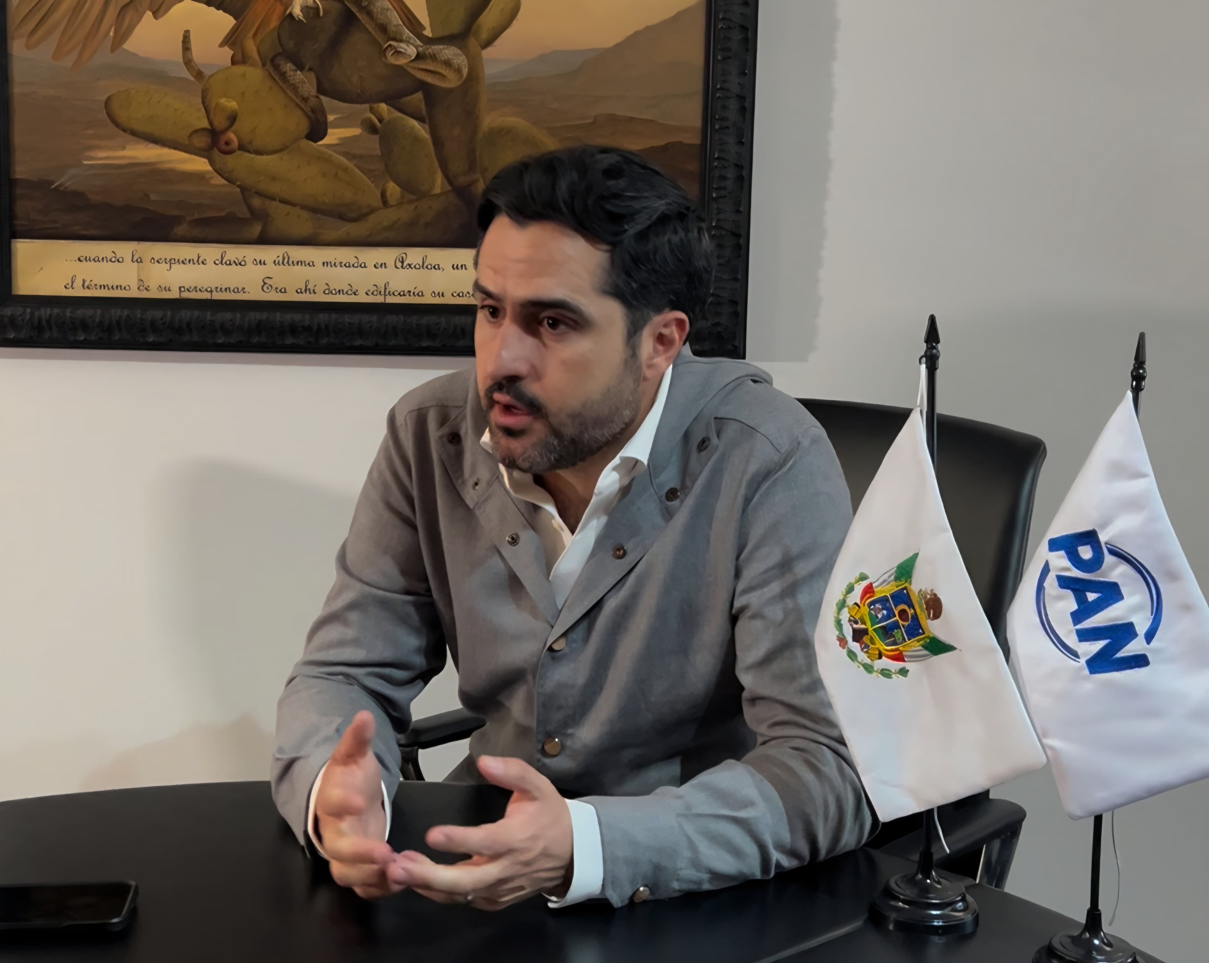 Ya con el poder, el régimen de MORENA busca frenar el avance democrático del país: Agustín Dorantes