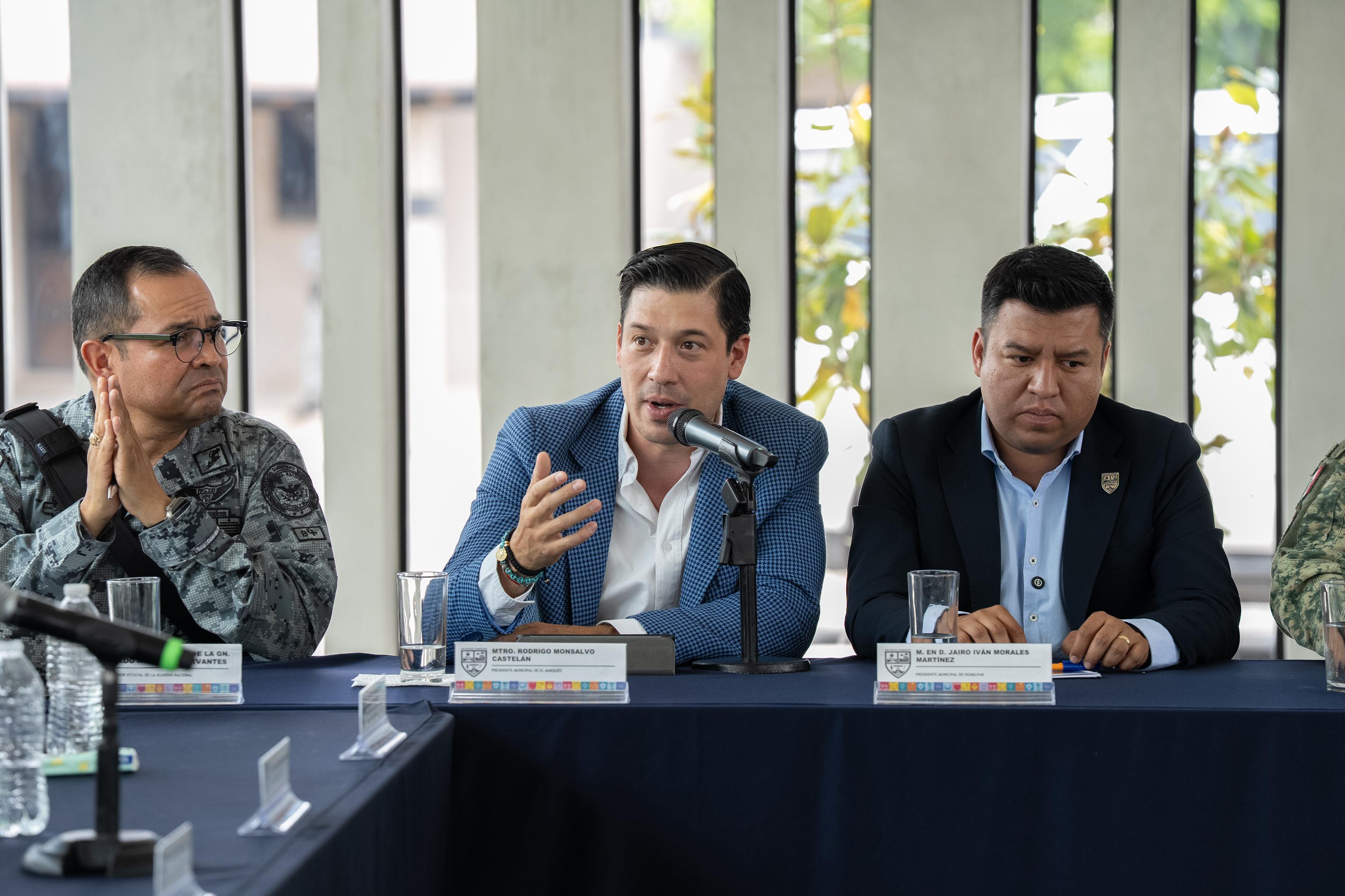 Participa El Marqués en mesa metropolitana para reforzar la seguridad en la región